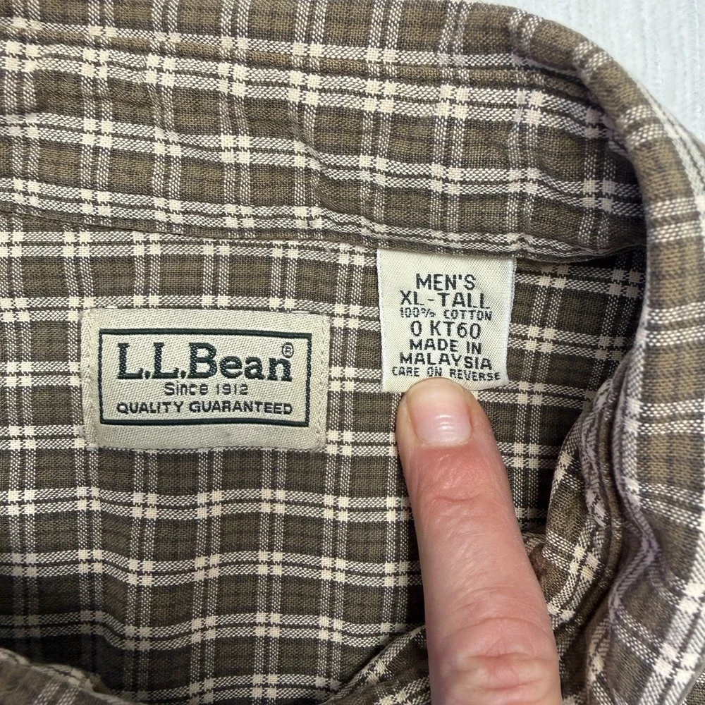 L.L. Bean bean button